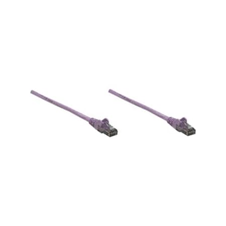 Intellinet Network Solutions 50 Ft Purple Cat6 Snagless Patch Cable 393188